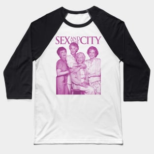 The Golden Girls Parody ))(( Just Girls Being Girls Baseball T-Shirt